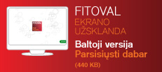 Fitoval ekrano užsklanda